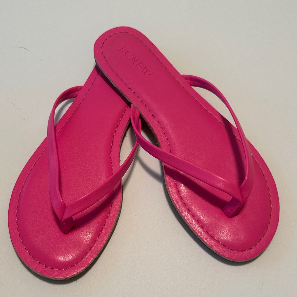 J. Crew Women's Bright Pink Sandals